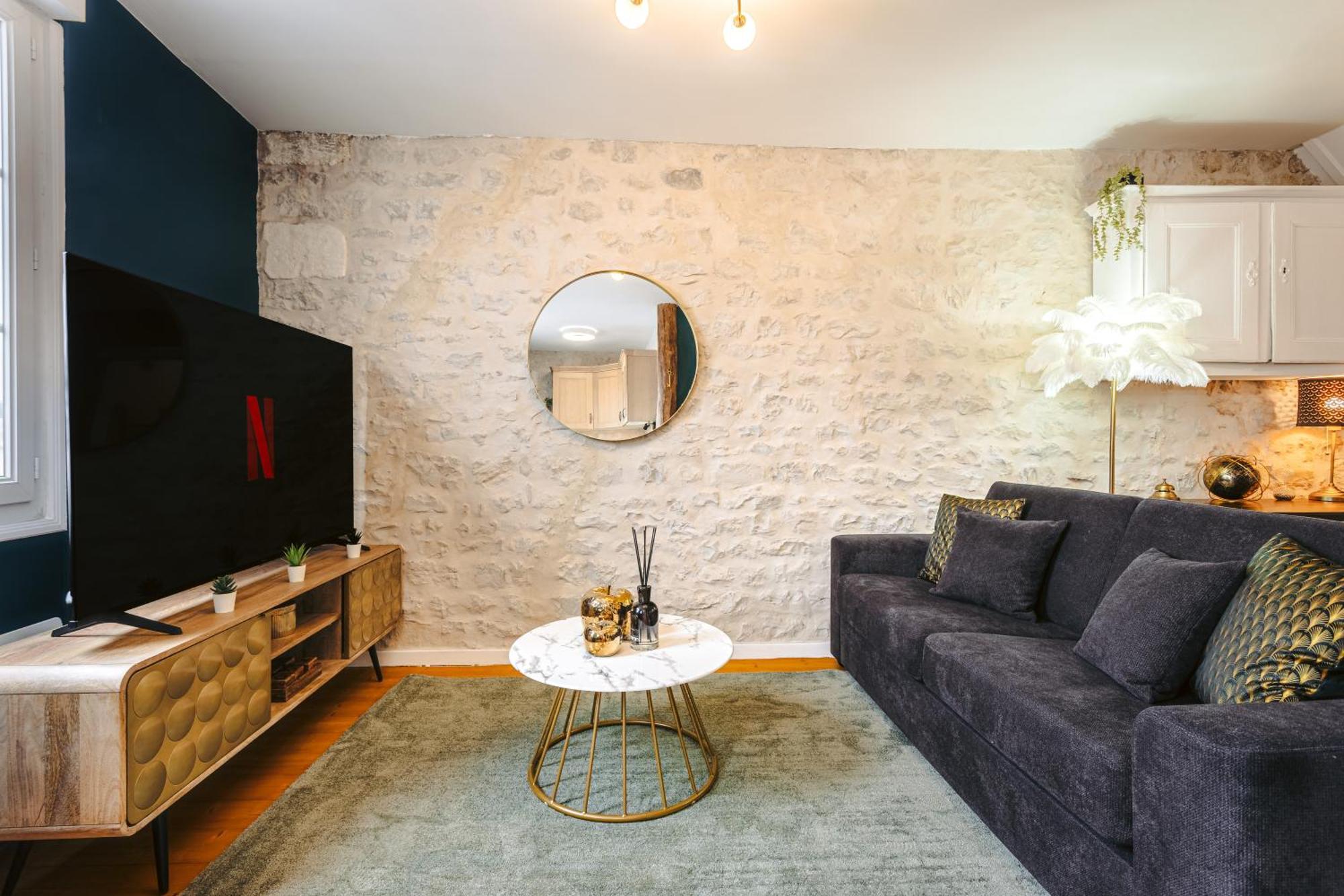Gatsby - Elegant, Central, Fibre, Tv 4K, Netflix, Literie Confortable La Rochelle  Exterior foto